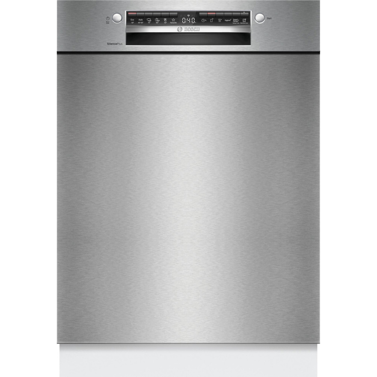 Bosch SMU4EAS30E - Unterbau-Geschirrspüler leise (WLAN, 14 Maßgedecke, AquaStop)
