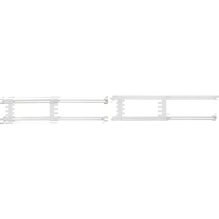 ProPlus Verriegelungsstange Weiß - Abmessungen (zusammengeklappt: 41cm, Länge: 41-71cm) 362098
