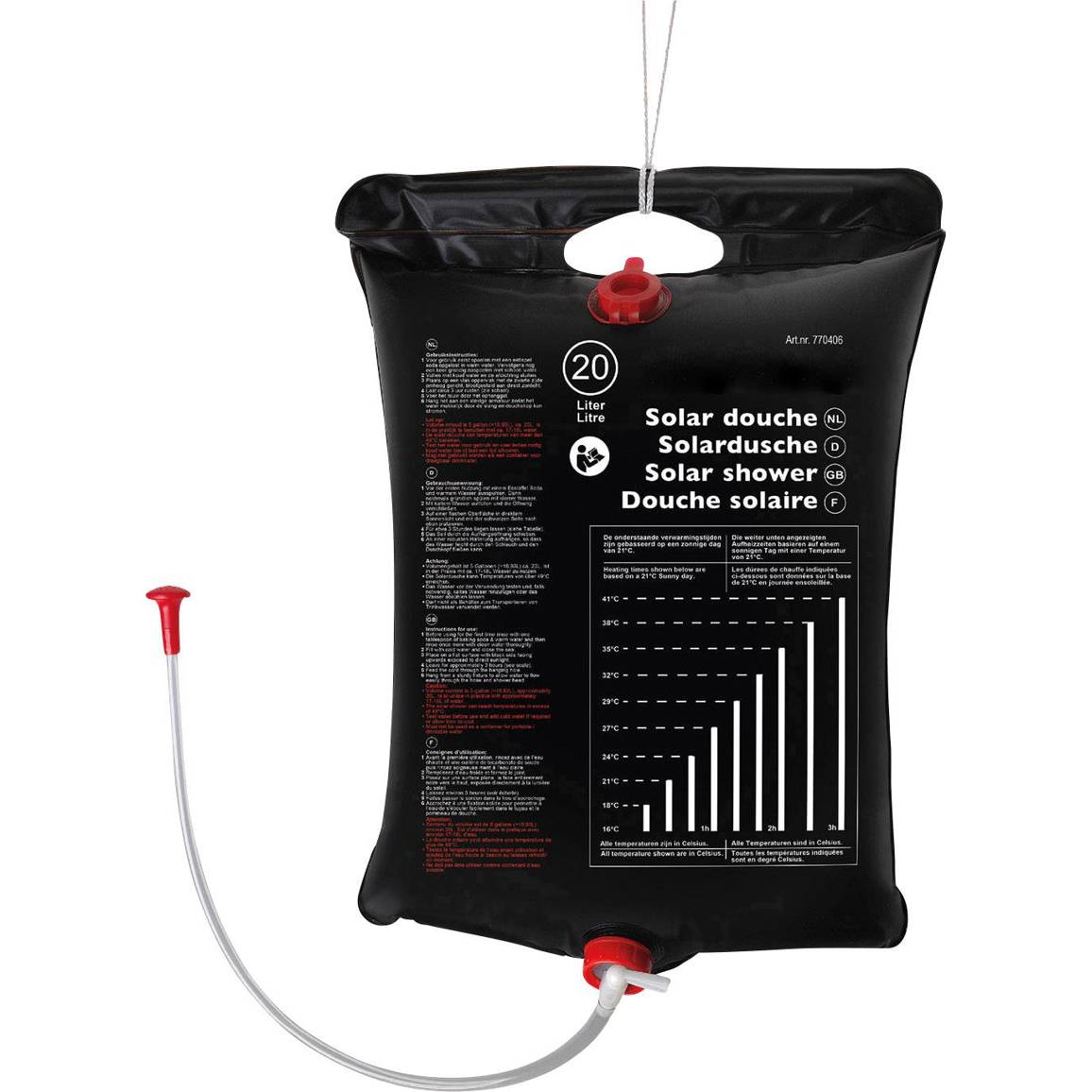 cartrend Camping Dusche - PVC (20l) 10263 cartrend Camping Dusche - PVC (20l) 10263