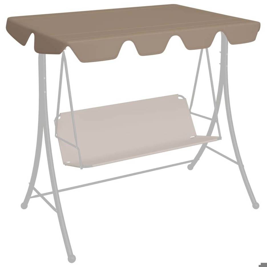 Haba Ersatzdach - Hollywoodschaukel Taupe (188/168x110/145 cm)