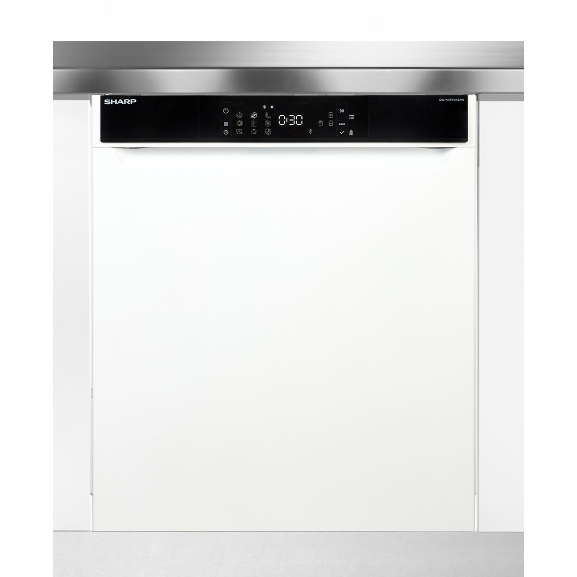 Sharp Unterbau-Geschirrspüler 14 Maßgedecke - QW-NA3YU42AW-DE