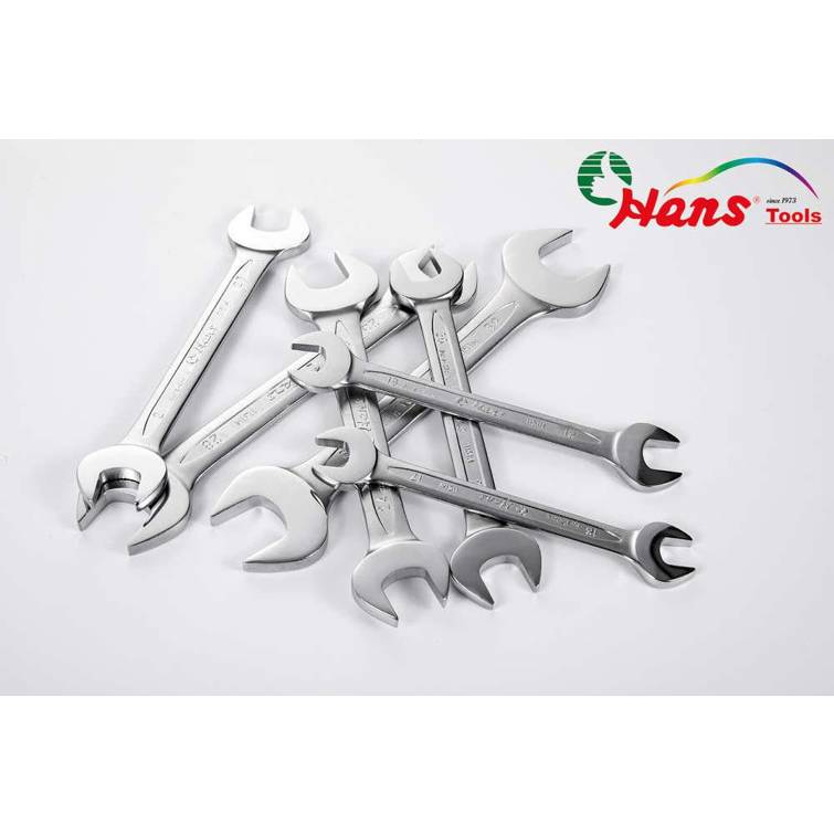 Hans Tools Doppel-Maulschlüssel - matt verchromt (DMS-001) Hans Tools Doppel-Maulschlüssel - matt verchromt (DMS-001)