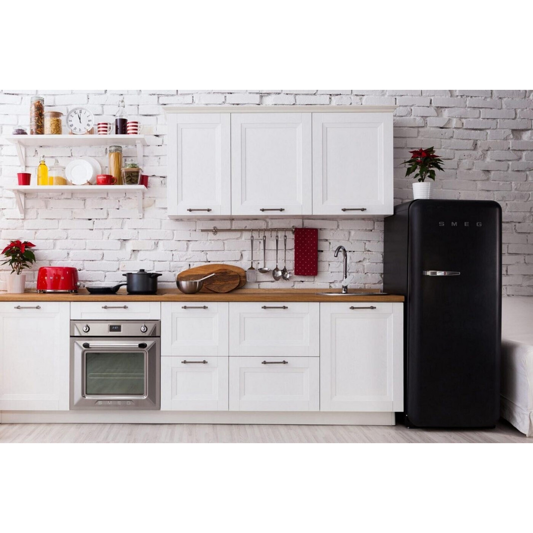 Smeg - Retro-Kühlschrank freistehend mit Abtauautomatik (FAB28RBL6)